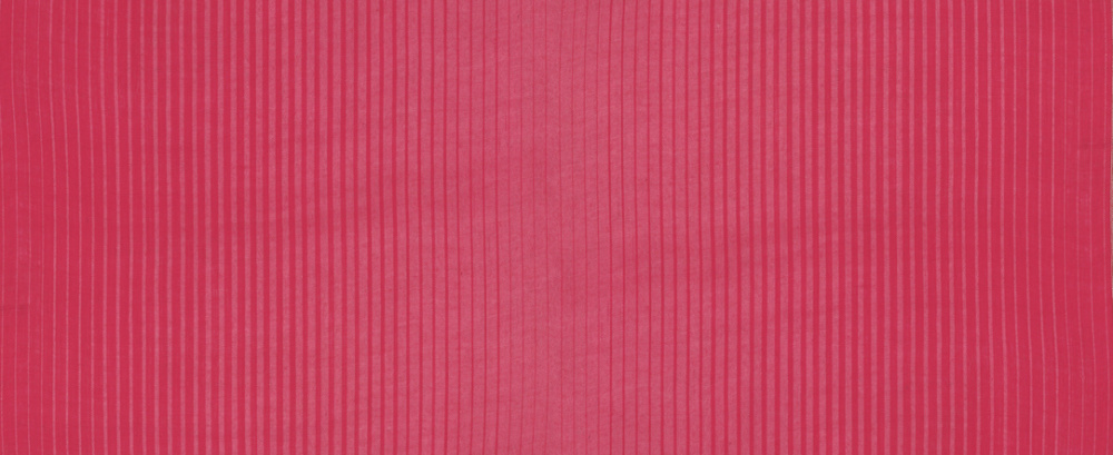 Ombre woven - Rød med rosa striper 1m - Lappedilla